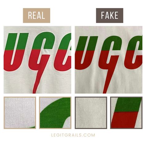 gucci blade real vs fake|how to check gucci t shirt.